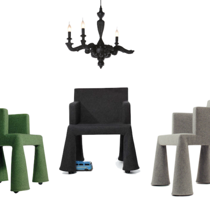 Marcel Wanders interieur in de opstelling van een mediator