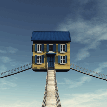 Scheiden maar geen woning, wat dan?