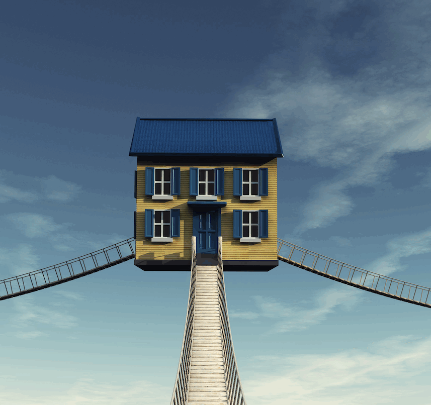 Scheiden maar geen woning, wat dan?