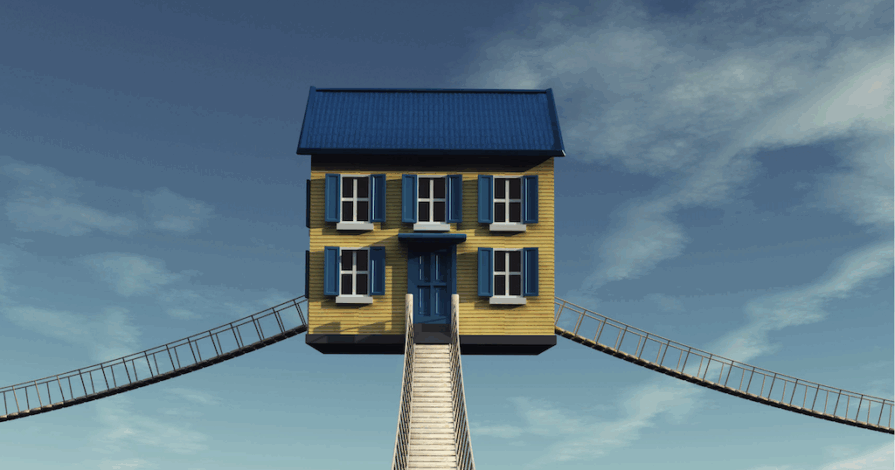 Scheiden maar geen woning, wat dan?