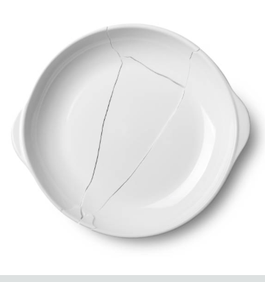 Bord in stukken bij echtscheiding