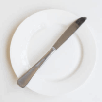 Het mes snijdt aan 2 kanten als je uit elkaar gaat