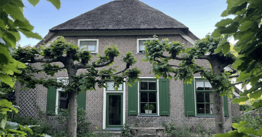 Huis te koop als je gaat scheiden, boerderij in buitengebied dat staat voor vrijheid