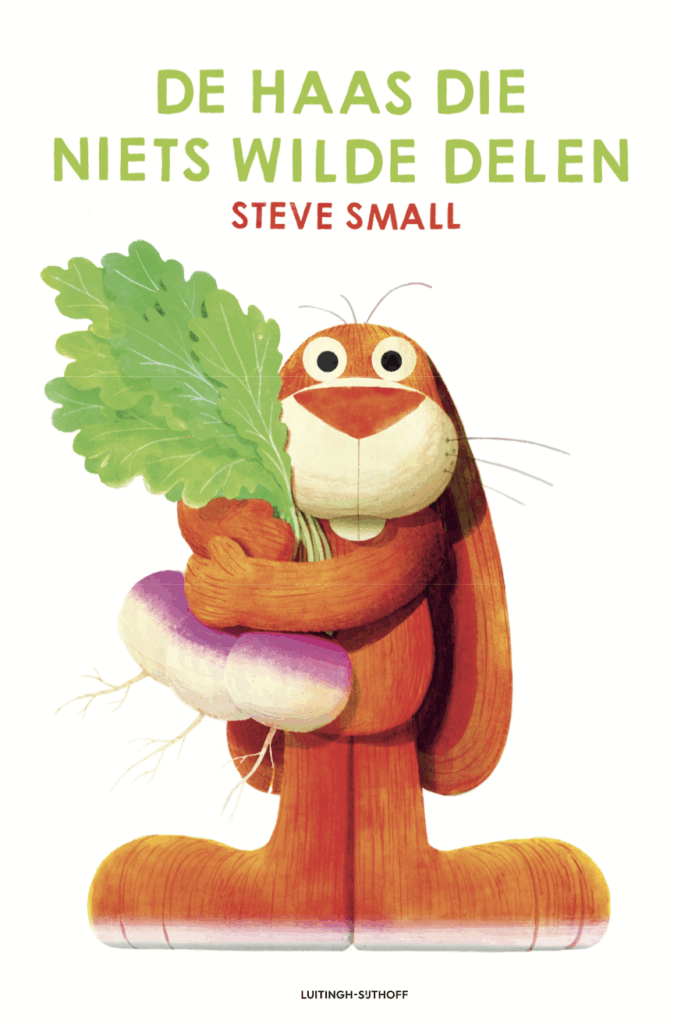 haas die niet wil delen boekomslag
