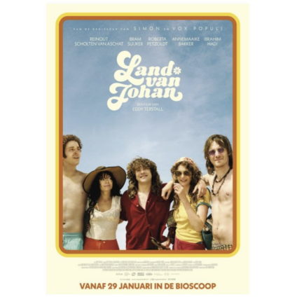 affiche bioscoop aankondiging land van Johan 29 januari 2026 film van Eddy Terstall