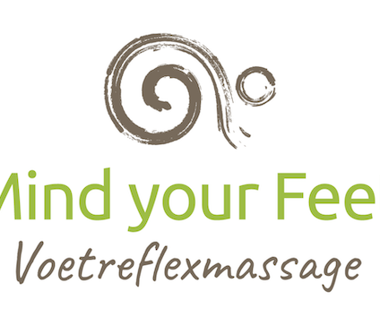 Logo Mind your Feet van Janneke Menting